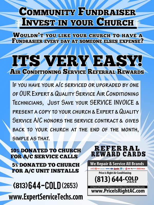 Tampa Air Conditioning Customer referral rewards